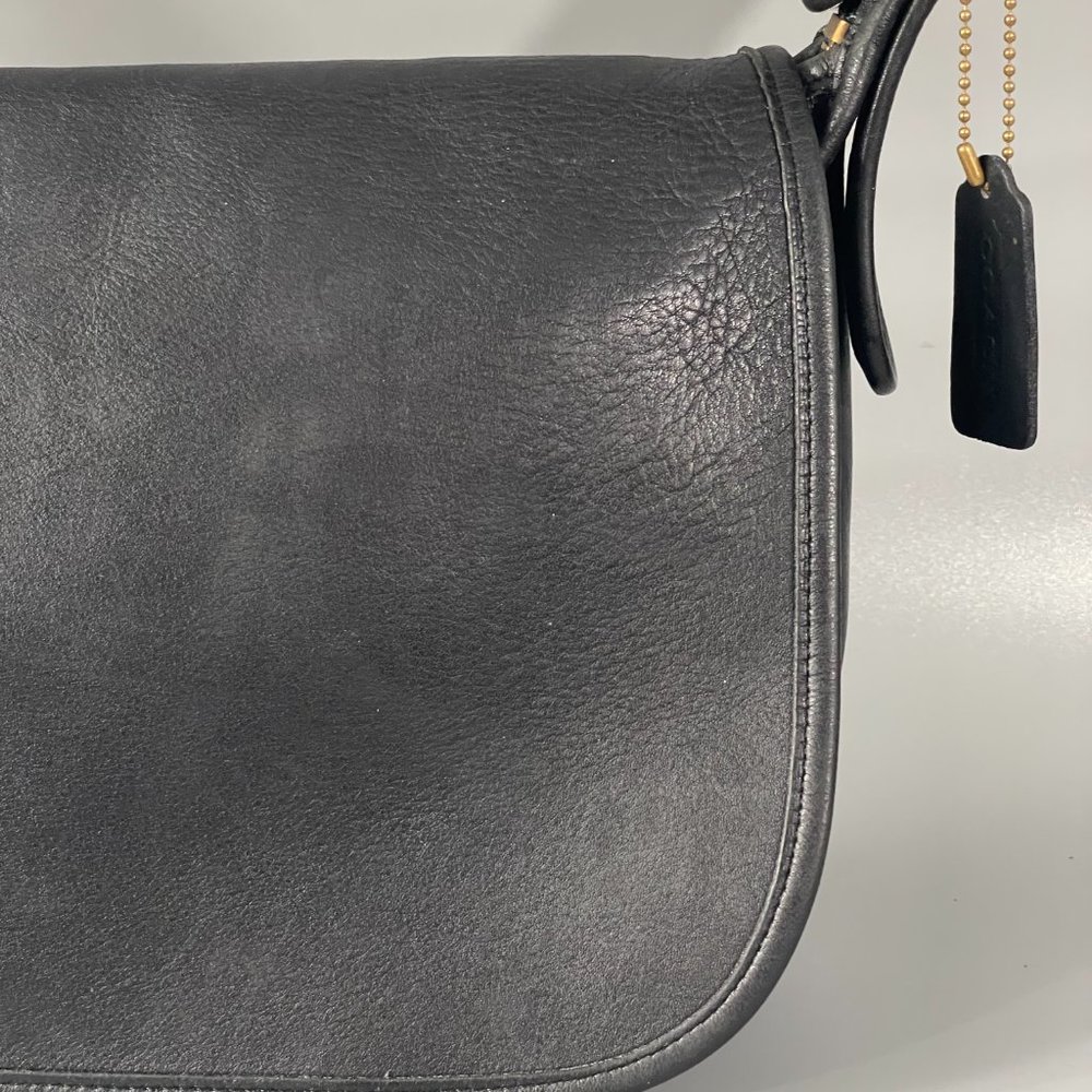 Vintage Coach # 9951 Patricia's Legacy Bag, Black - Picture 4 of 16